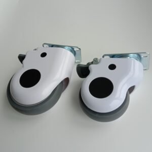 125MM Plastic Castor Bolt Hole Castor for Commade Chair Medcasters - Image 2