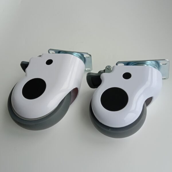 125MM Plastic Castor Bolt Hole Castor for Commade Chair Medcasters - Image 2