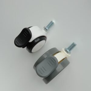 3 Inch Medical Caster Pu Material Hospital Bed Wheels