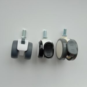 3 Inch Medical Caster Pu Material Hospital Bed Wheels