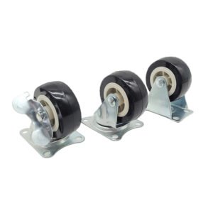 5 Inch Castor Wheels Heavy Duty Silent Caster With Brake - Image 4