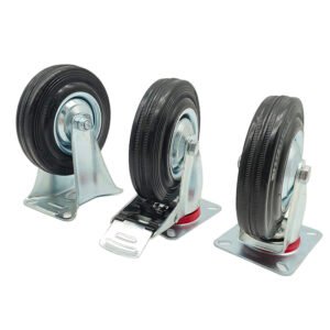 5 Inch Heavy Duty Castors Wheels Trolley Swivel Caster - Image 3