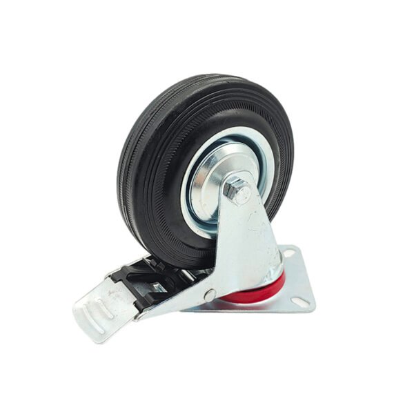 5 Inch Heavy Duty Castors Wheels Trolley Swivel Caster - Image 4
