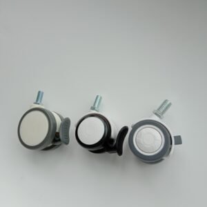 Hot Selling PP Brake Double Disc Hospital Bed Accessories Caster Medical - Image 3