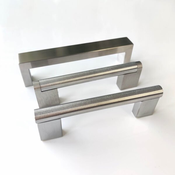 Stainless Steel Square Closet Knobs Kitchen Cupboard Door Handles - Image 2