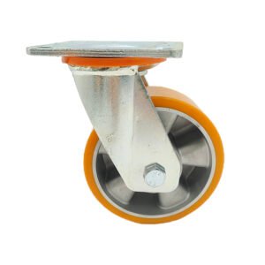6 Inch Swivel Wear Resistant Rubber Heavy Duty Wheels
