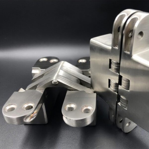 Hidden Door Hinges Outswing Flush Mount Hardware - Image 4