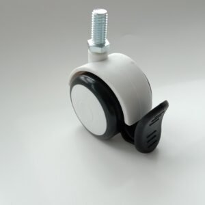 High Quality Double PP Wheel Accessories Hospital Bed Caster Wheels - Image 2
