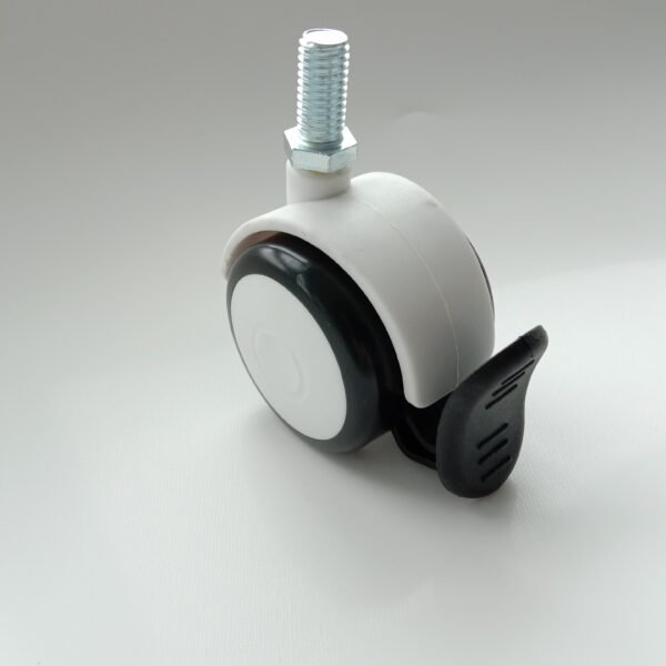 High Quality Double PP Wheel Accessories Hospital Bed Caster Wheels - Image 2
