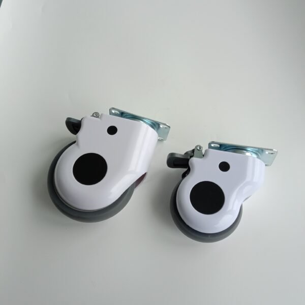 Double Wheels Medical Caster Hospital Bed Casters - Image 3