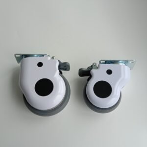 Double Wheels Medical Caster Hospital Bed Casters - Image 2