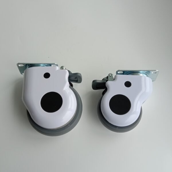 Double Wheels Medical Caster Hospital Bed Casters - Image 2