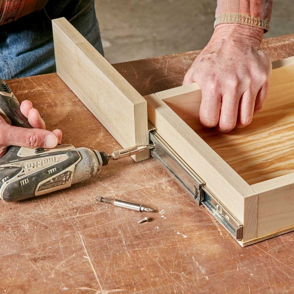 How to Build Under-Cabinet Drawers & Increase Kitchen Storage