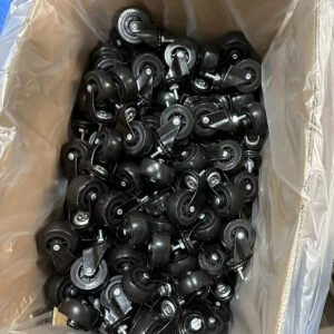 1.5 Inch rubber Plated Swivel Industrial Castors - Image 2