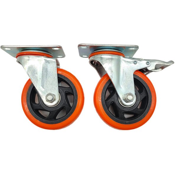 Caster Factory 2/3/4 Inch Pu Material Industrial Castors And Wheels - Image 2