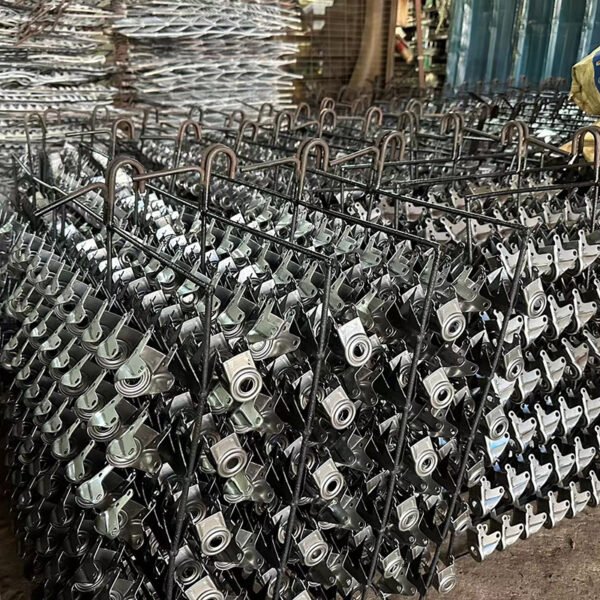 Medical Bed Wheels PU Twin Wheels Medical Bed Casters For Hospital - Image 4