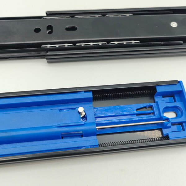 Soft Closing 3 Fold Corredicas Telescopicas 45mm Telescopic Channel Ball Bearing Glides