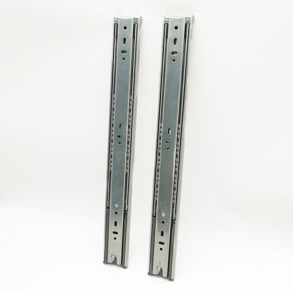 Full Extension 3 Fold Ball Bearing Drawer Glides Soft Close Rail Of Cabinet - Image 4