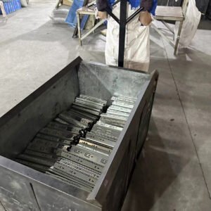 Soft Close Full Extension Stainless Steel 22 Inch Drawer Slides - Image 2