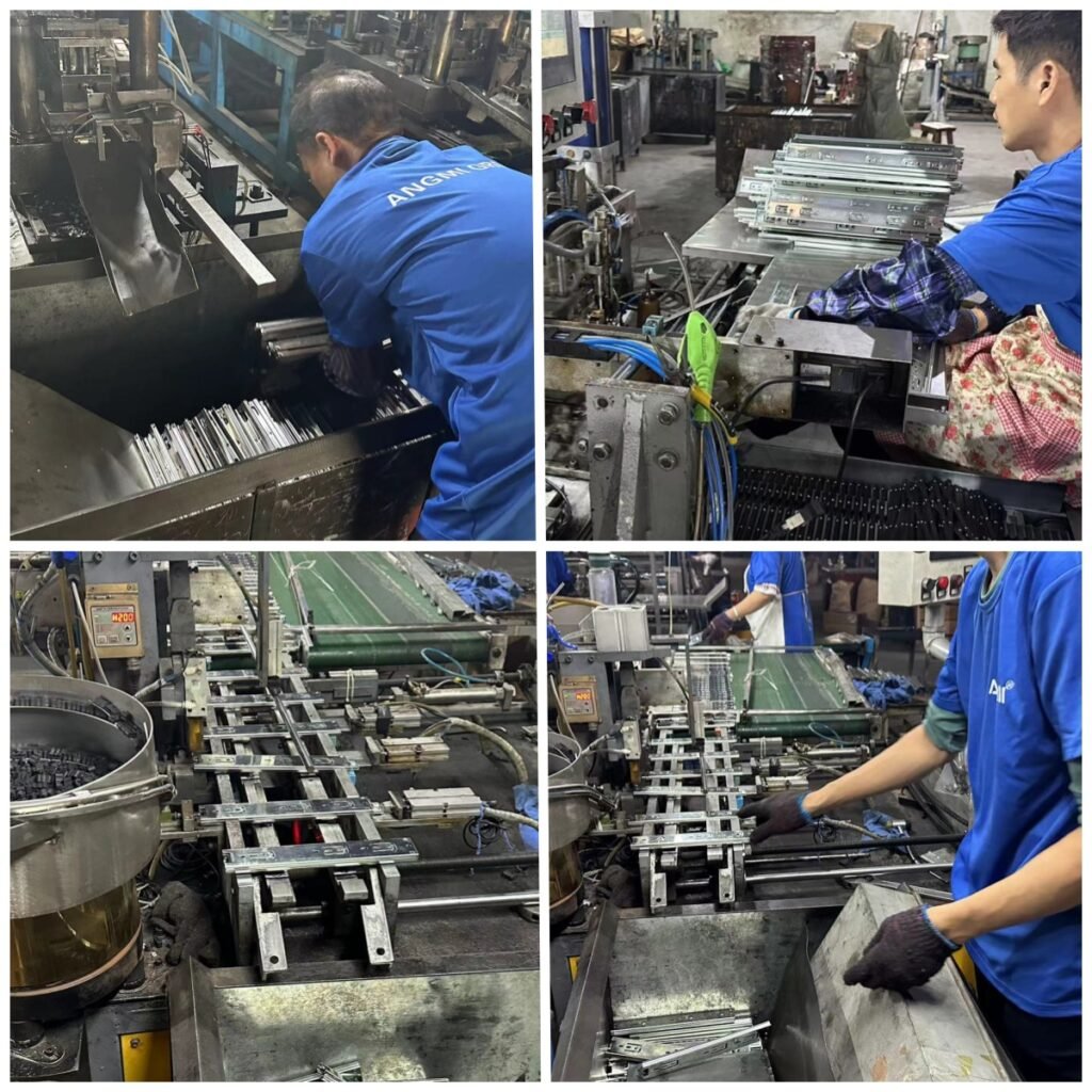 Ball bearing drawer slide