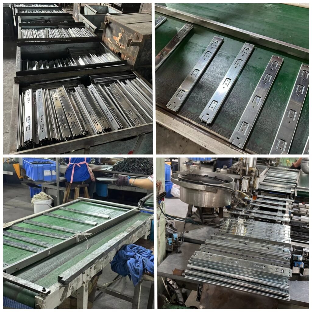 Ball bearing drawer slide