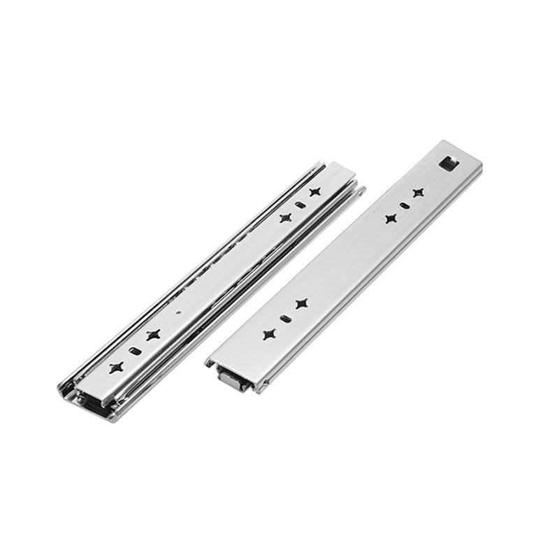 Furniture 53mm Width 3 Fold Ball Bearing cabinet slides - Image 1