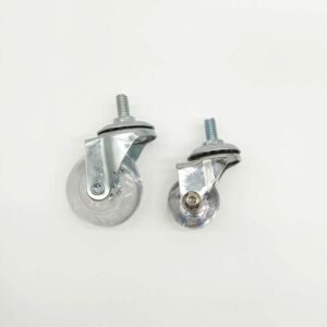 2-Inch black cabinet casters coffee table heavy duty furniture casters - Image 3