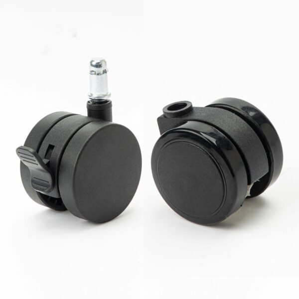 1.5 Inch furniture moving casters With Brake Splint Caster - Image 3