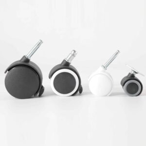1.5 Inch furniture moving casters With Brake Splint Caster - Image 4