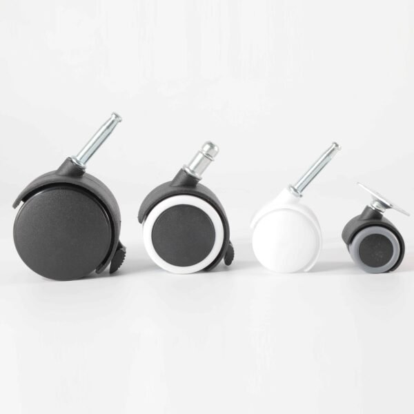 1.5 Inch furniture moving casters With Brake Splint Caster - Image 4
