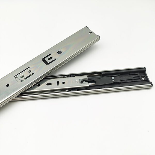 Furniture stainless steel soft close drawer slides