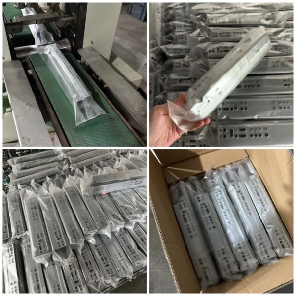 35/45mm Plated Ball Bearing Furniture Sliding Drawer Hardware - Image 2