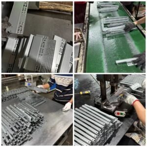 260 Lb Capacity Heavy Duty Stainless Steel Undermount Drawer Slides - Image 2