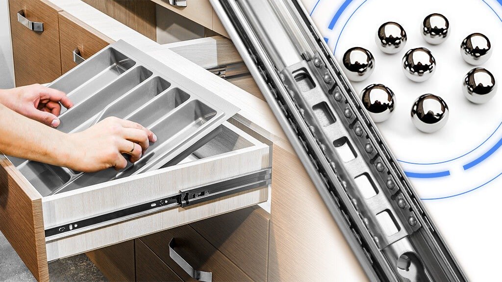 Ball bearing slide rails