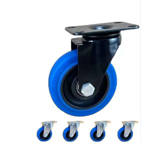 casters with brakes